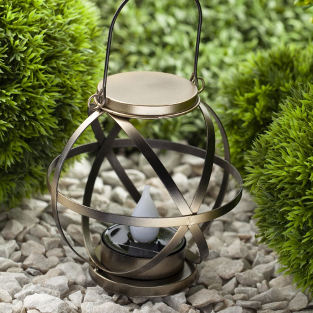 ERASFM-01 ЭРА Садовый светильник Лофт подвесной с ручкой, металл, 26 см | Садовые декоративные светильники