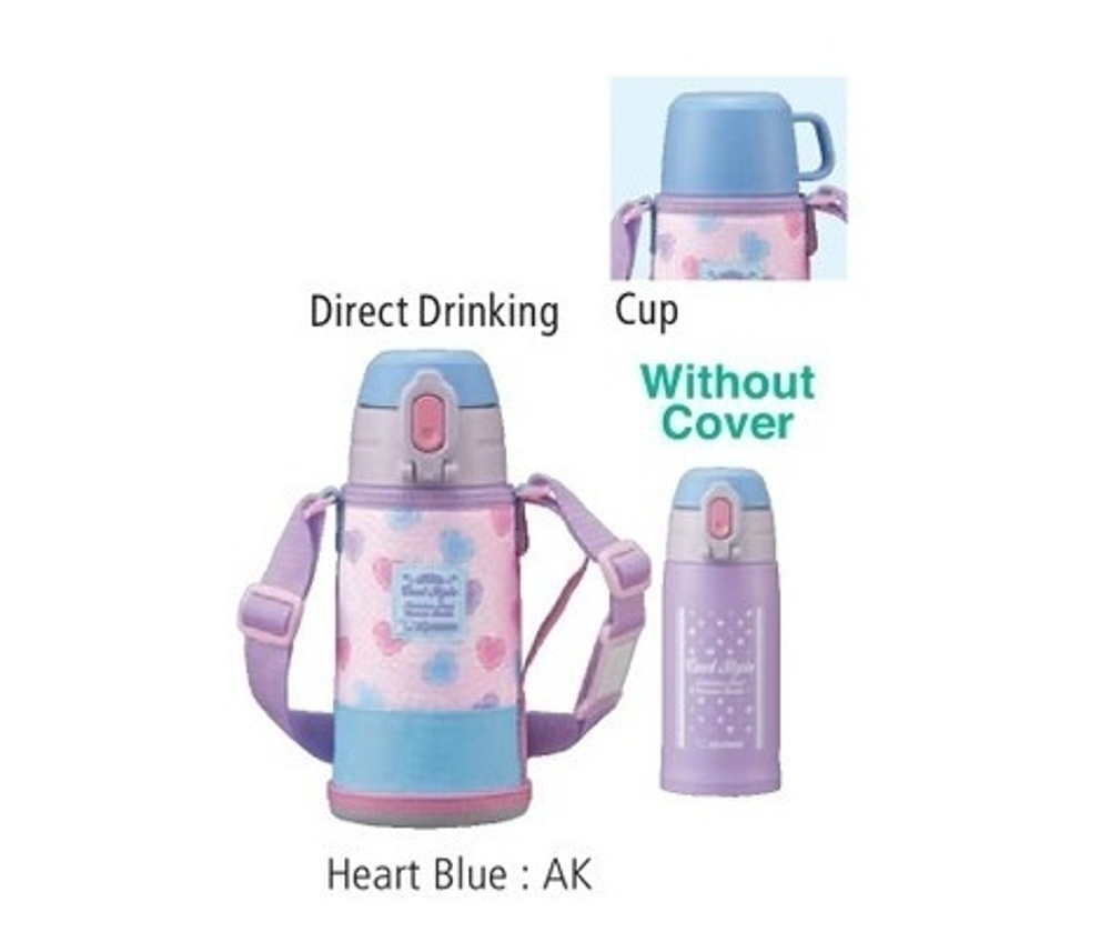 Термос Zojirushi с двумя крышками SP-JB06-AK 0,6 л (сиреневый)