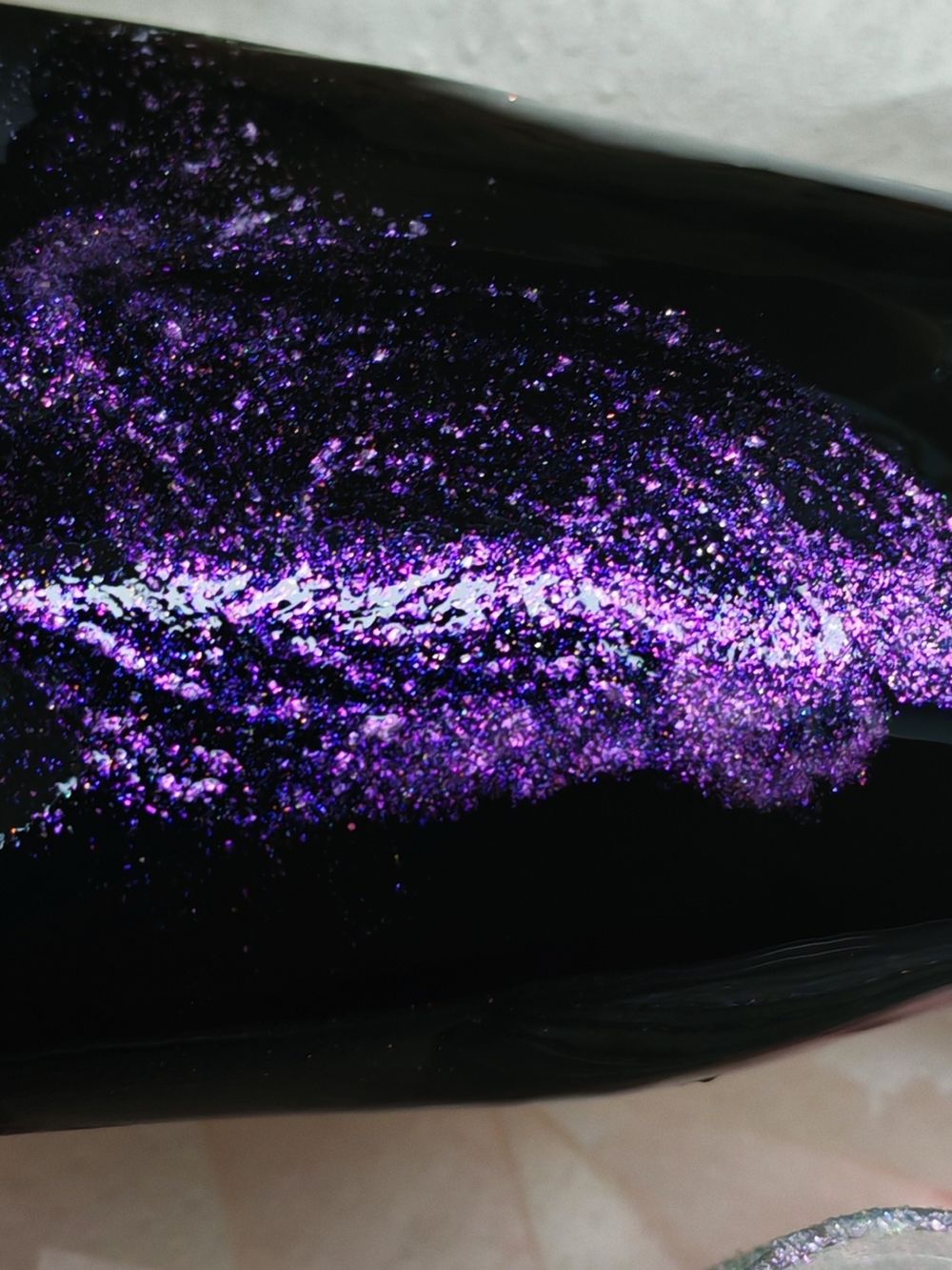 Премиум пигмент Elitdia 03 - Фиолетово-пурпурный супер блеск - универсальный