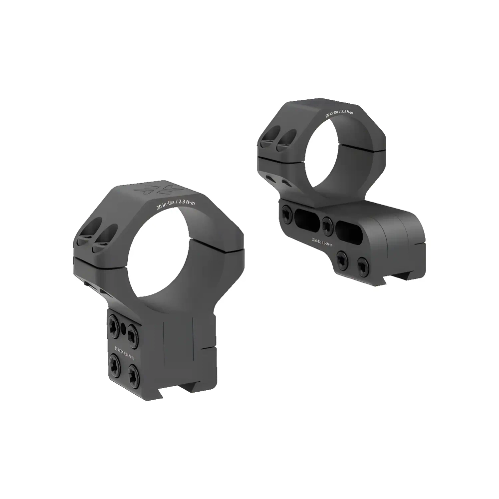 Консольные кольца Vector Optics 30 мм (с регулировкой высоты) на планку типа "ласточкин хвост" (XASR-3065), боковой ракурс