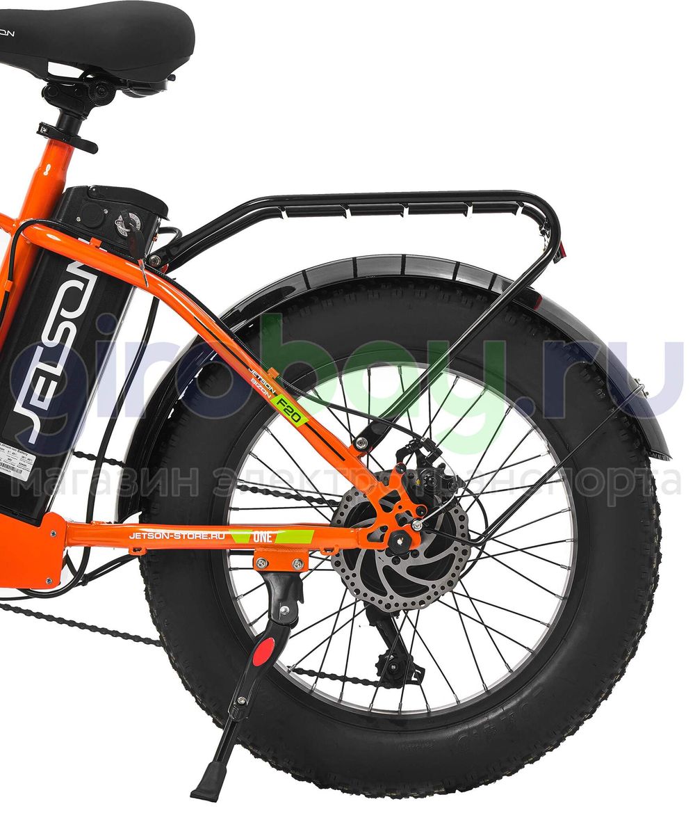 Электровелосипед Jetson F20 BIZON (48V/13Ah) - Серо-оранжевый фото №18