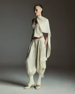 Бриджи жемчужные