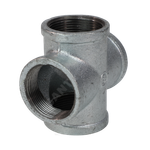 Крест прямой чугун Ду 32 (1 1/4") ВР/ВР Fittex PLUS