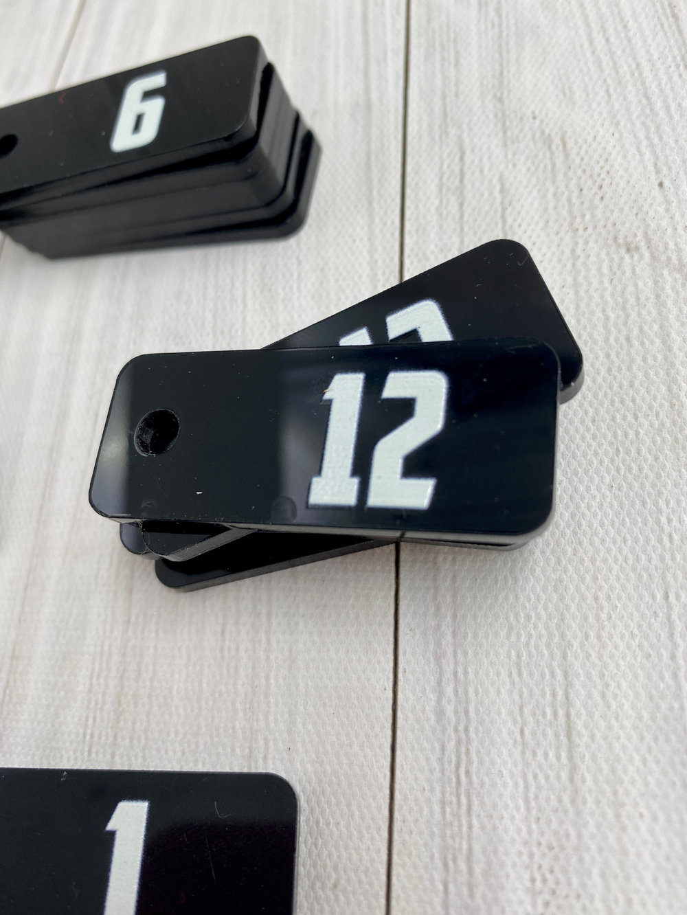 Номерки для ключей 20х50 (Комплект)