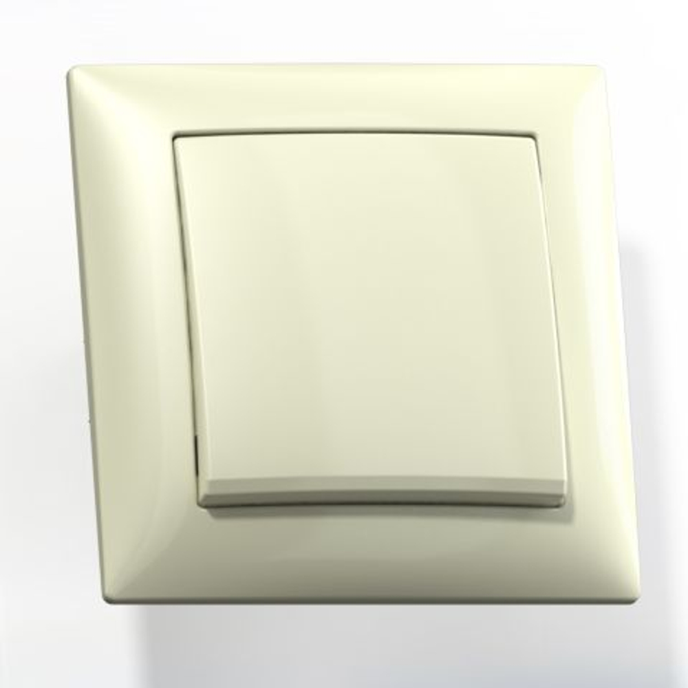 "СЕЛЕНА"Выключатель скрытой установки одноклав. 10А С110-378 "с/к" Кунцево Электро