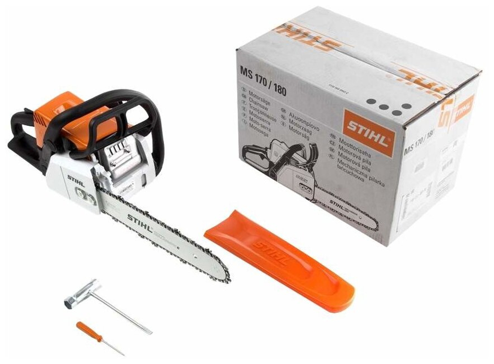 Бензопила STIHL 180, 2 л.с., 40 см, антивибрационная система