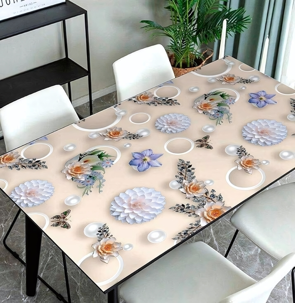 Клеенка 60см*20м ПВХ на нетканой основе GQ8577-60CM