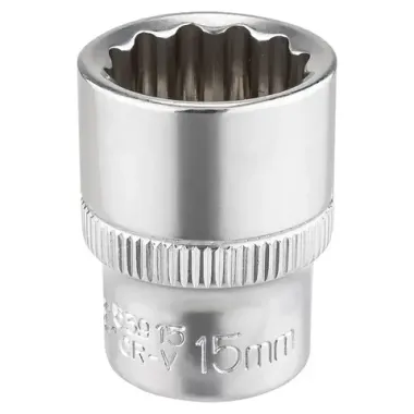 Головка 15мм (12гр.), 3/8'' RockFORCE RF-53915