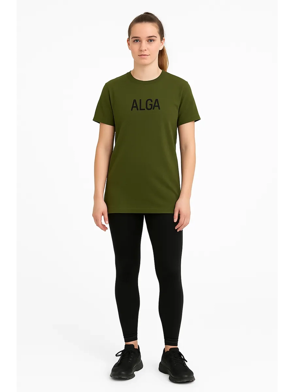 Футболка хаки