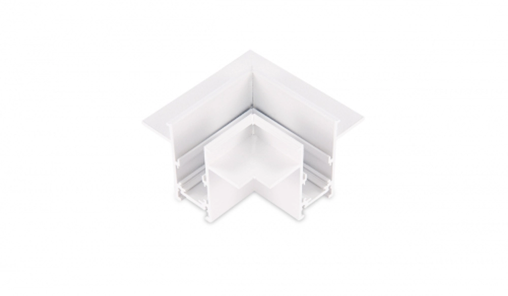 L-образный угол-соединитель для встраиваемого шинопровода,  L80*W80*H52, 5