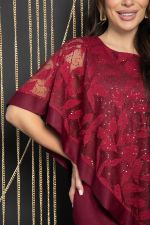 Платье Твой выход (бордовое) П11710 LT Collection (Акция)