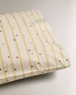 ZARA HOME НАВОЛОЧКА С ПРИНТОМ "ЗВЕЗДЫ", РАЗНОЦВЕТНЫЙ