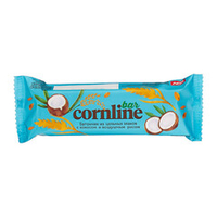 Батончик Cornline, из цельных злаков с кокосом и воздушным рисом, 30 г