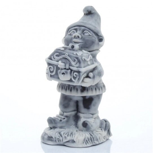 Сувенир "Гномик с ларчиком"