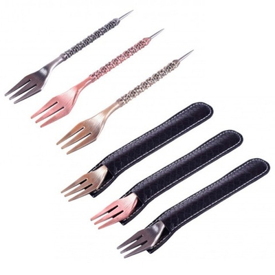 Шило-вилка Fork & Awl Серебро