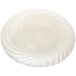 Тарелка стеклянная «Фьюжн» 32см перламутр