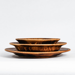 Набор деревянных тарелок Art of Siberia серии Аристократ из сибирского кедра. TN58