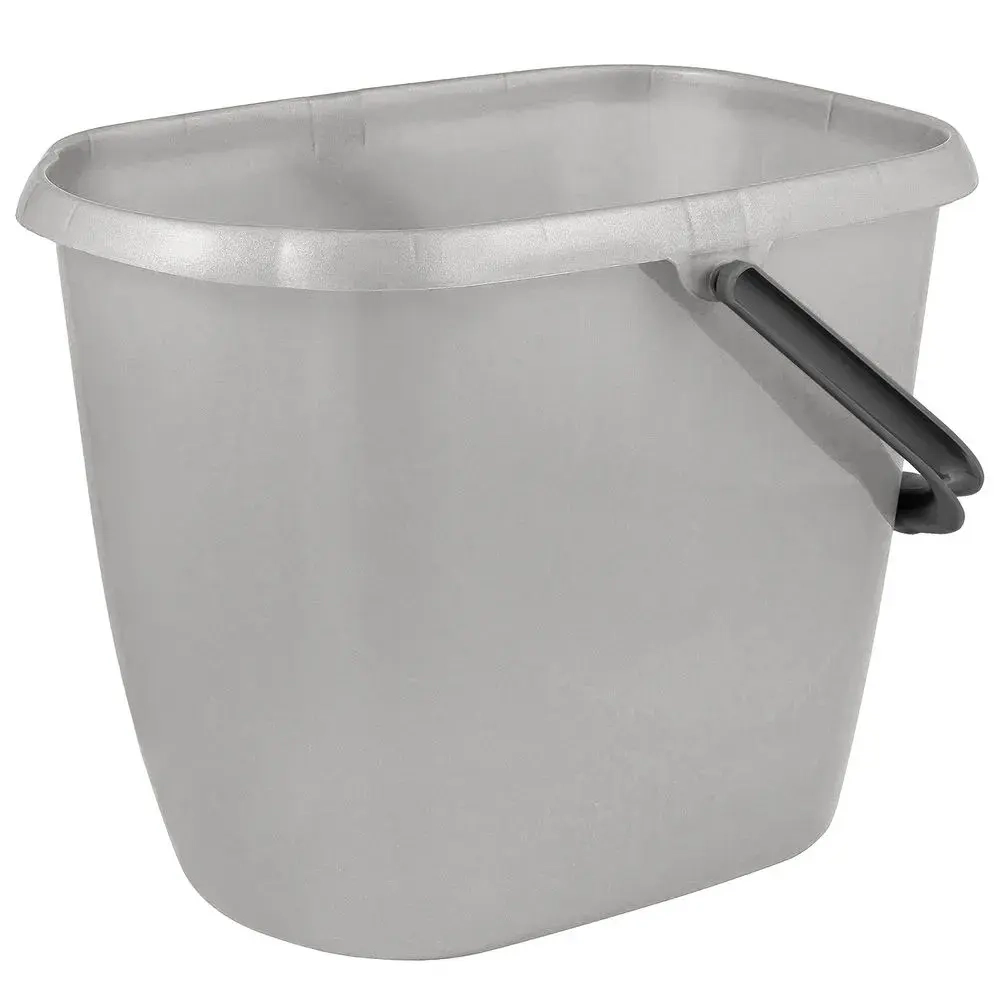 Ведро Etna прямоугольное 13л (серый) (комплект 16 шт)