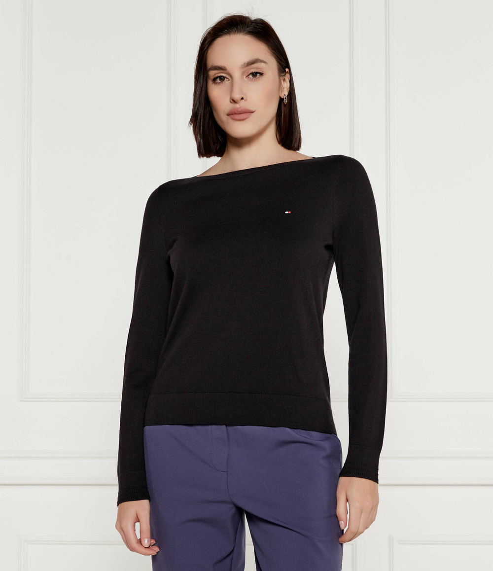 Свитер Tommy Hilfiger - черный(WW0WW40099)