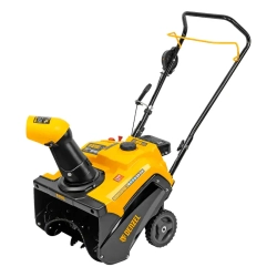 DENZEL SB 460 E снегоуборщик бензиновый 3 л.с. ковш 46 см, выброс 10 м 97649
