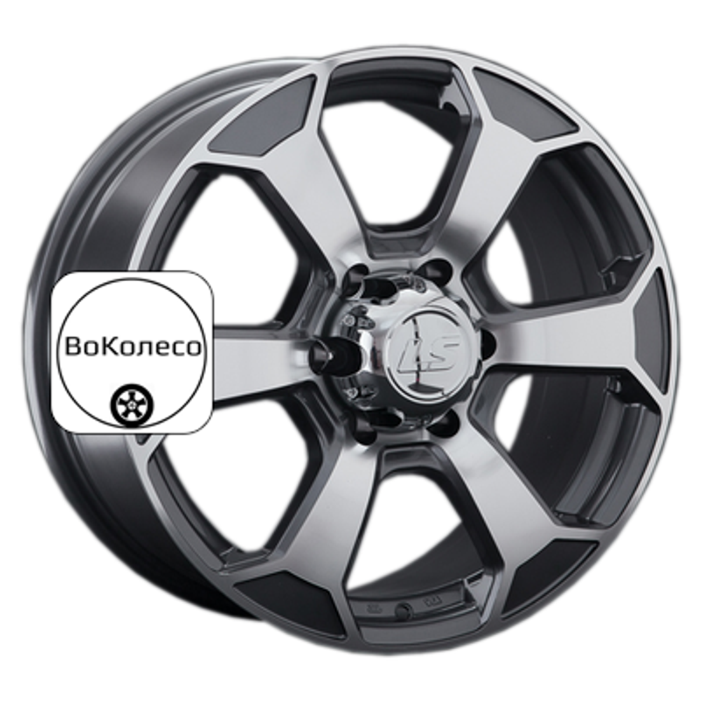 7,5x18/6x139,7 ET25 D106,1 187 GMF (конус, Колпак+лого) LS