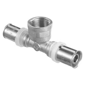 Пресс тройник переходной внутренняя резьба Altstream ALT-P 20 х 1/2* х 20