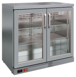 Шкаф холодильный барный POLAIR TD102-Grande серый