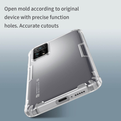 Прозрачный силиконовый чехол Nillkin Nature для Xiaomi Mi 10T (Pro)