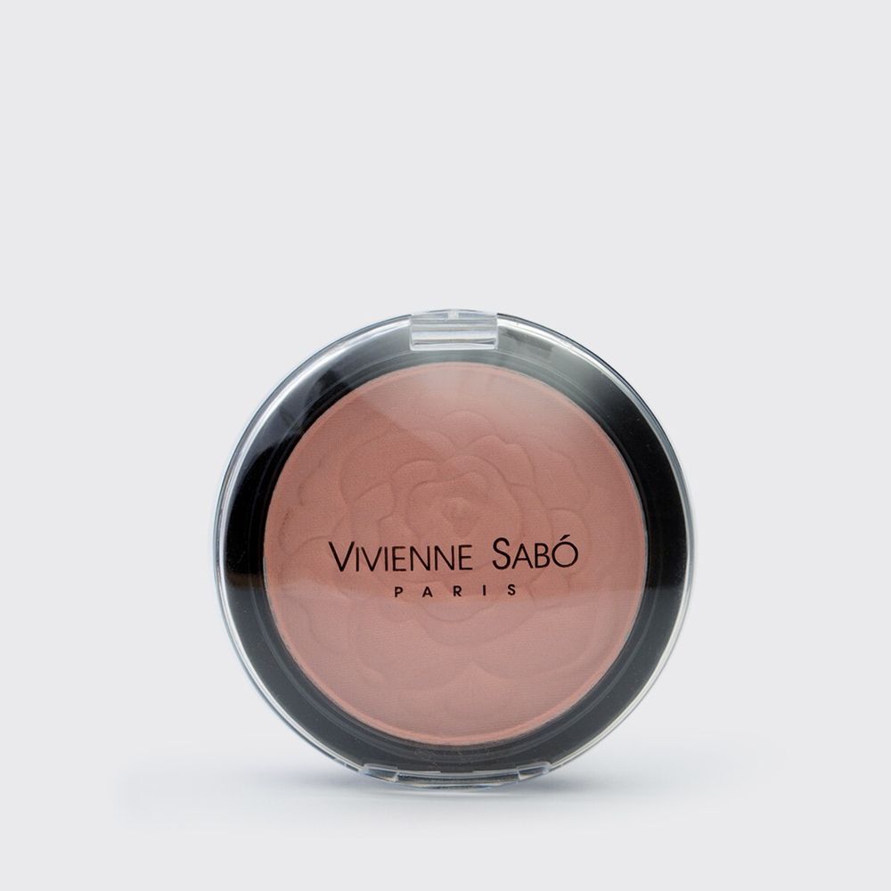 Румяна Vivienne Sabo рельефные Rose de velours - 22 Розовый светлый холодный