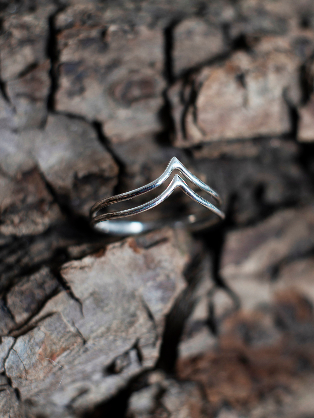 Кольцо V-3, серебро