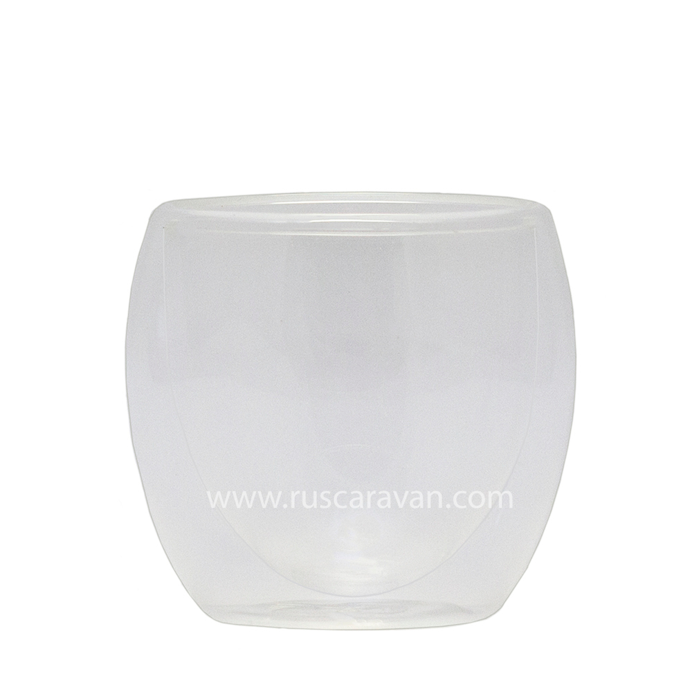 183547 Пиала с двойными стенками (стекло), 50 мл