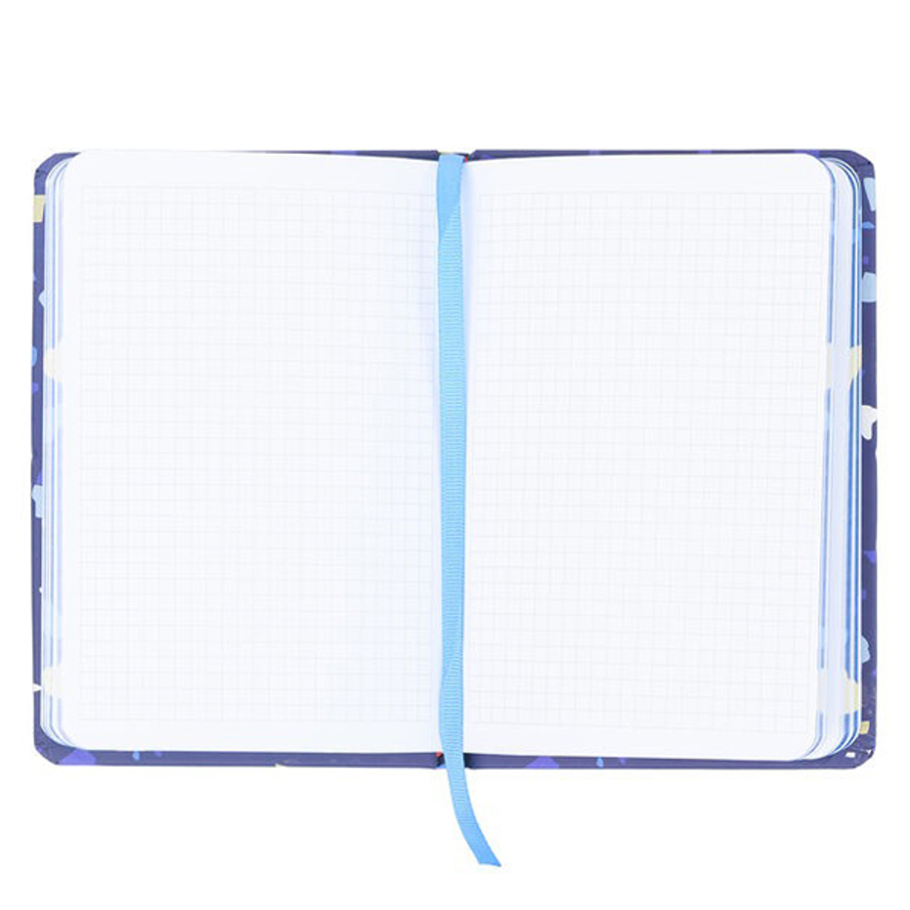 Записная книжка Basir на резинке, формат А6, серия "Мозаика", переплет 7БЦ, 16*11 см, 80 листов