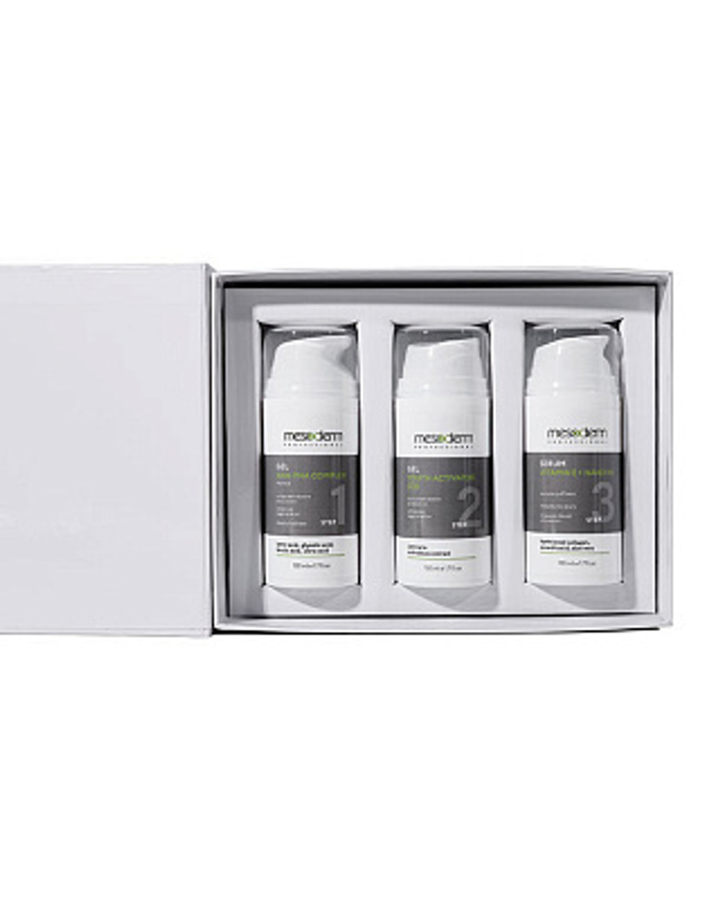 Набор 3D complex therapy AHA + CO2 , MESODERM (Карбокситерапия неинвазивная 3шт*100 мл)