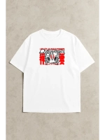 Футболка y2k оверсайз аниме берсерк панельки