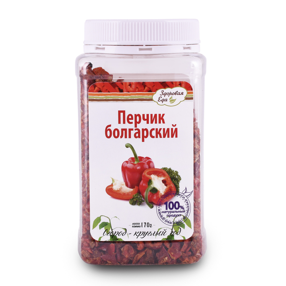 Паприка сушеная красная ПЭТ 170 г ("Здоровая Еда")