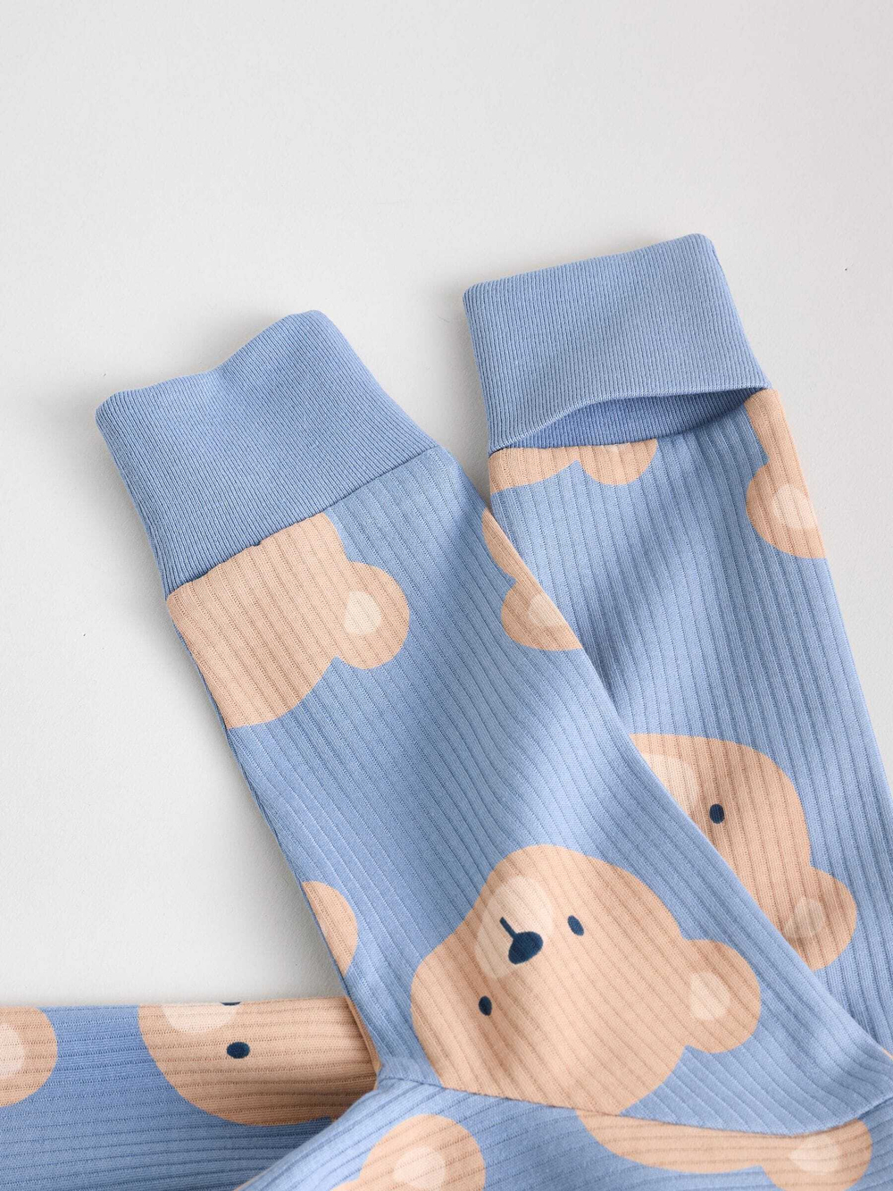 Комбинезон / Cлип для малышей Next F13-452, 3 шт., Бежевый, Синий