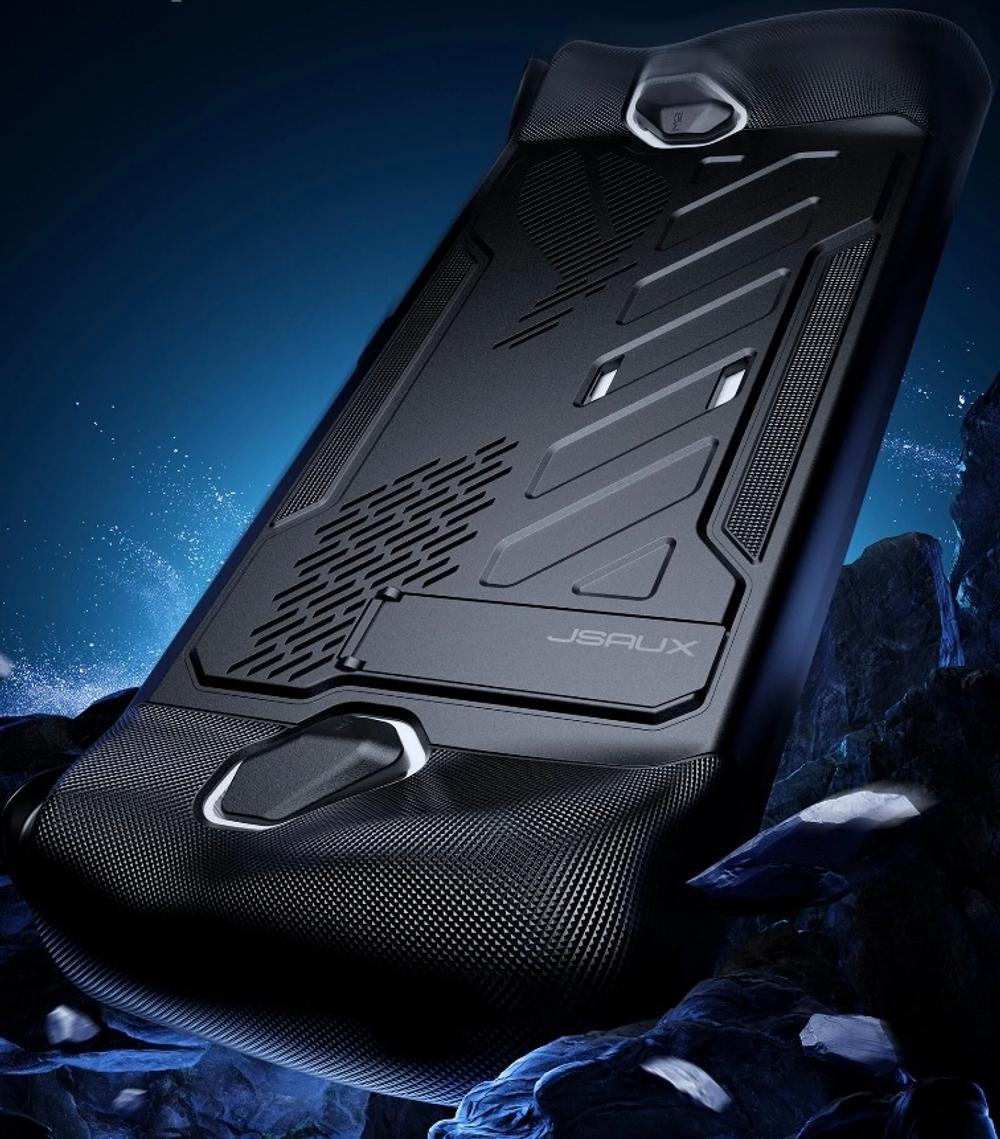 Чехол JSAUX ModCase (Basic Set) для ASUS ROG Ally - Модульный кейс 5 в 1 (Базовый набор) - PC0109 (Черный)