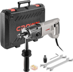 Машина алмазного бурения Crown CT32072DH BMC с микроударом + набор для монтажа кондиционеров CT32072DH BMC + 52/450SPDH18114