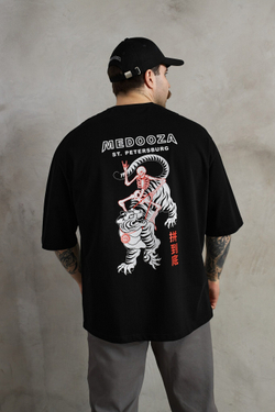 Футболка MEDOOZA "Tiger Rodeo" Черный
