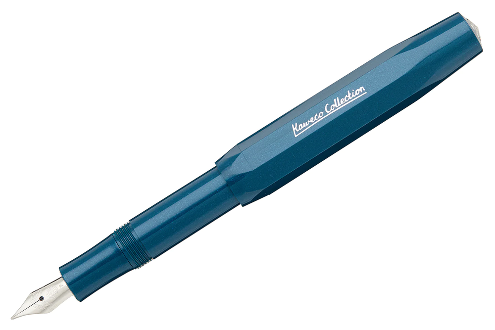 Перьевая ручка Kaweco Toyama Teal F (11000206) 0.7 мм темно-бирюзовый корпус