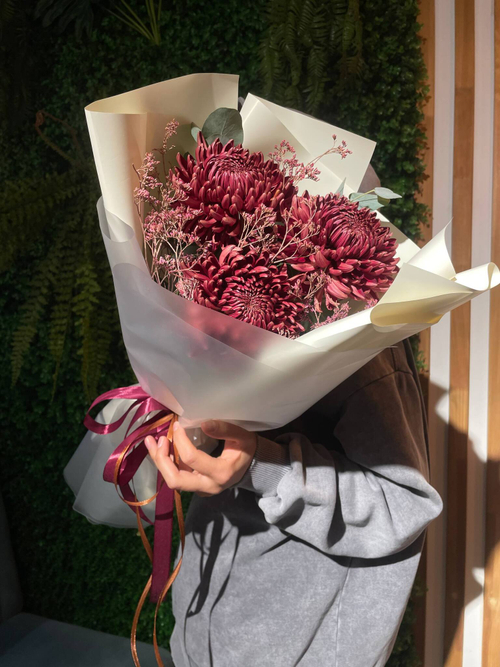 Букет "Шоколадка", Шоколадная хризантема