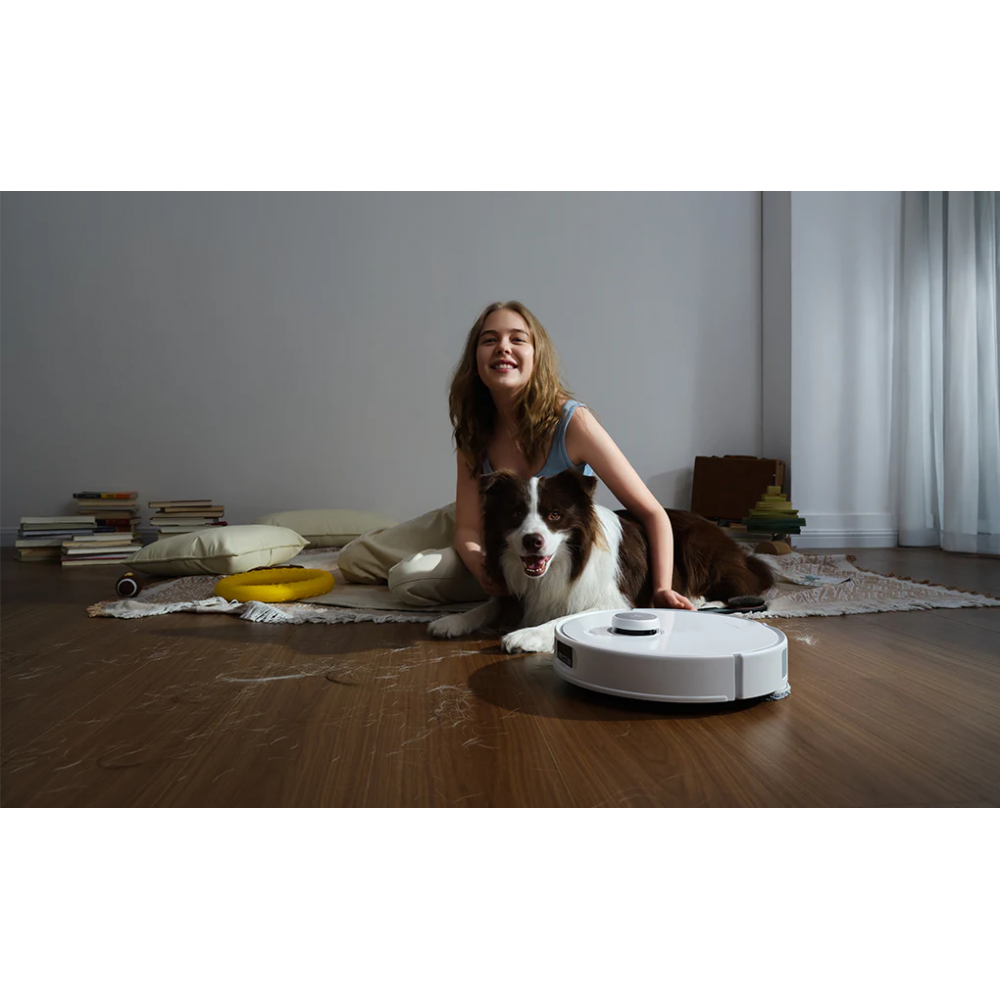 Робот-пылесос Roborock Qrevo EdgeC с многофункциональной станцией самоочистки (RU), белый