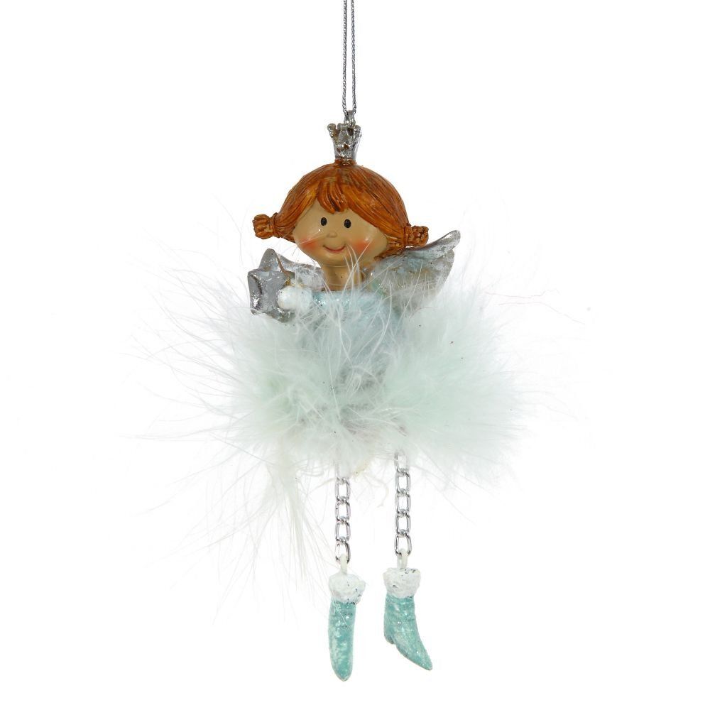 GAEM Украшение новогоднее "Ангелочек, L5 W3 H11 см, 2в.