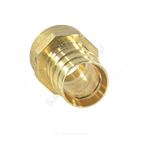 Муфта для PE-X труб радиальная латунь Дн 25х1/2" ВР РОС