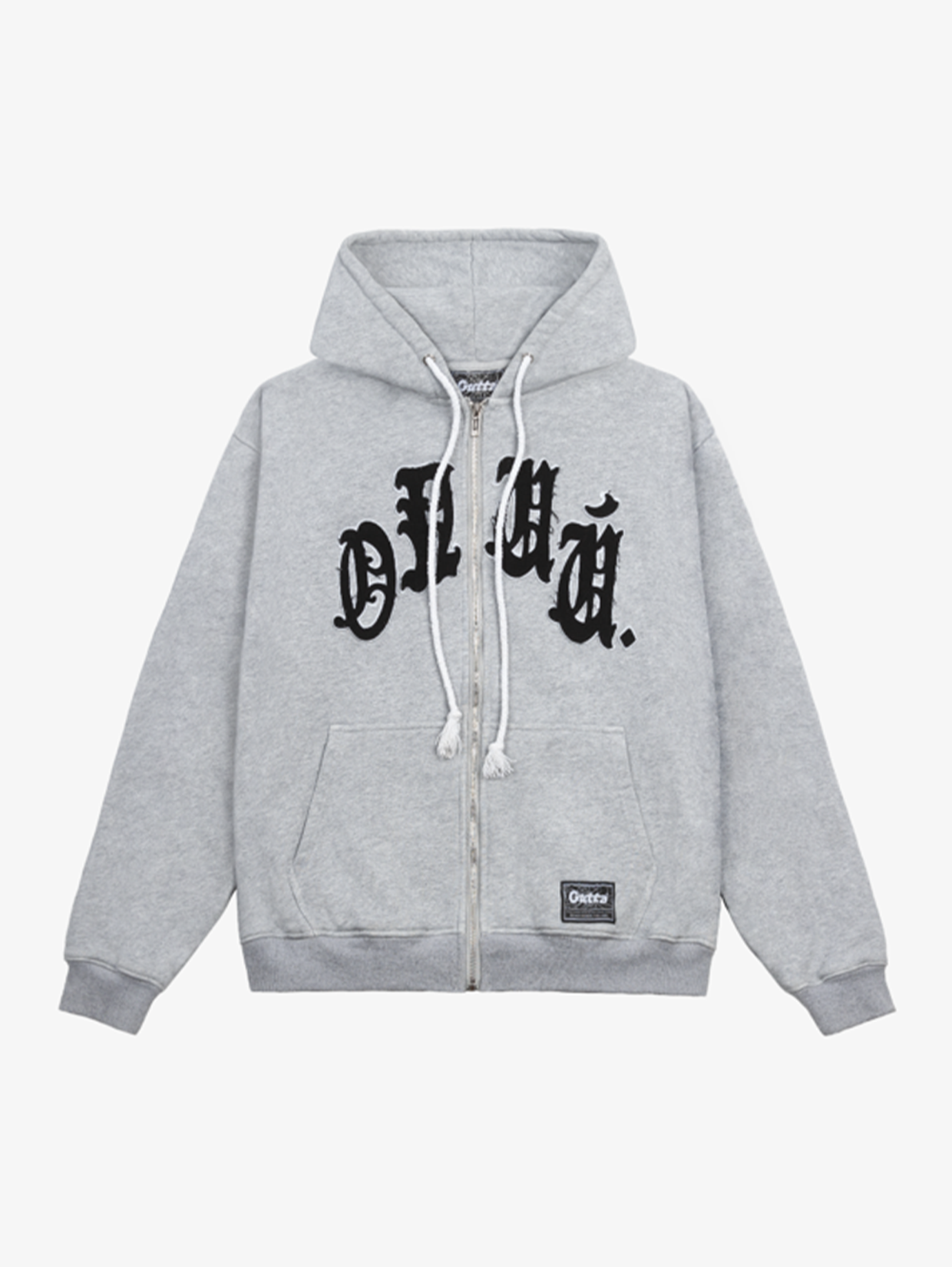 'VARSITY' ZIP-HOODIE