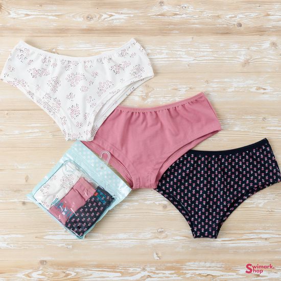 Трусики женские DOMINANT 85000-142, SHORT, 3 шт. в уп.