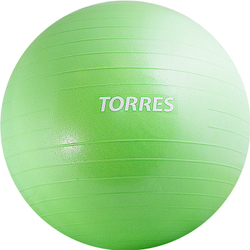 Мяч гимнастический TORRES AL121155GR, диаметр 55см., зелёный