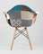 Кресло Eames DSW пэчворк
