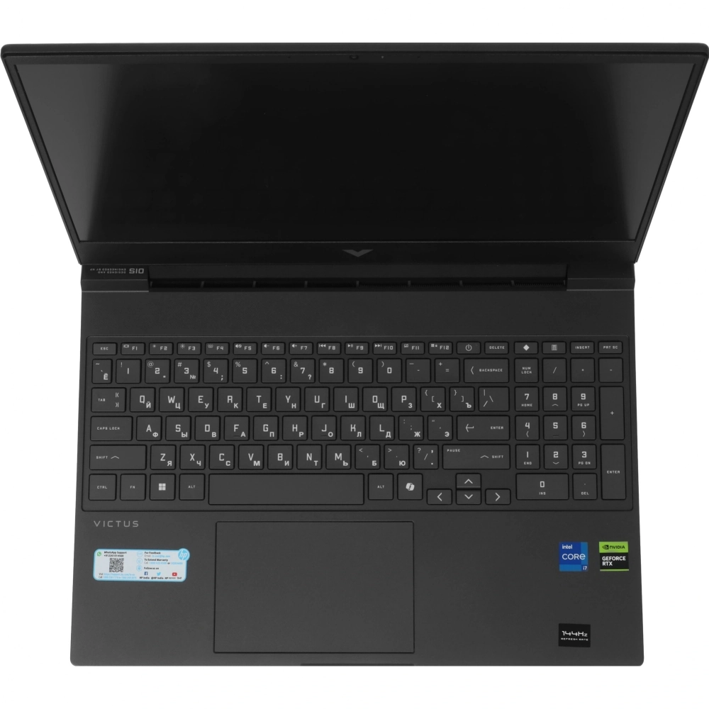 Ноутбук HP Victus 15-fa2309tx Core i7 13620H 24Gb SSD1Tb NVIDIA GeForce RTX5050 8Gb 15.6" IPS FHD (1920x1080) Windows 11 Home English silver WiFi BT Cam (C25MSPA)