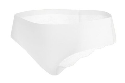 Женские трусики Tanga с кружевом (Размер: L) (Цвет: белый)